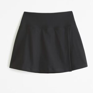 NWT Abercrombie & Fitch YPB Scuptlux Lined Wrap Active Skirt High-Waist